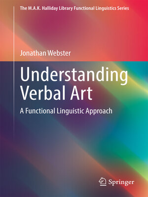 cover image of Understanding Verbal Art